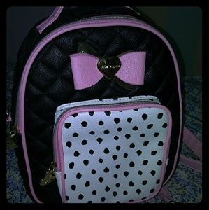 Betsey johnson mini backpack